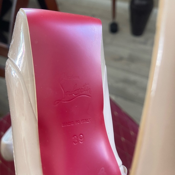 Christian Louboutin Peeptoe Heels - Picture 8 of 9